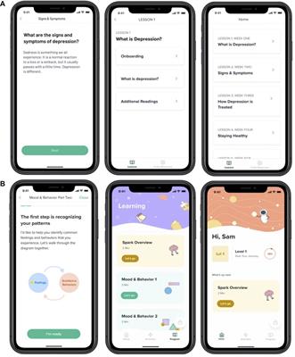 A CBT-based mobile intervention as an adjunct treatment for adolescents with symptoms of depression: a virtual randomized controlled feasibility trial